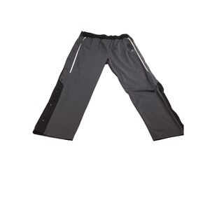 Vintage AND1 Tear-away Snap Basketball Pants Men's XL Gray Y2K 90's Baggy Retro